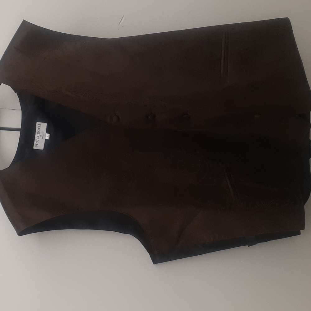 Vesuvio Napoli | Vest Brown Size: M Made i…